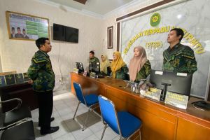 Amanat Wakil Ketua Pengadilan Agama Sidikalang dalam Morning Briefing Petugas PTSP